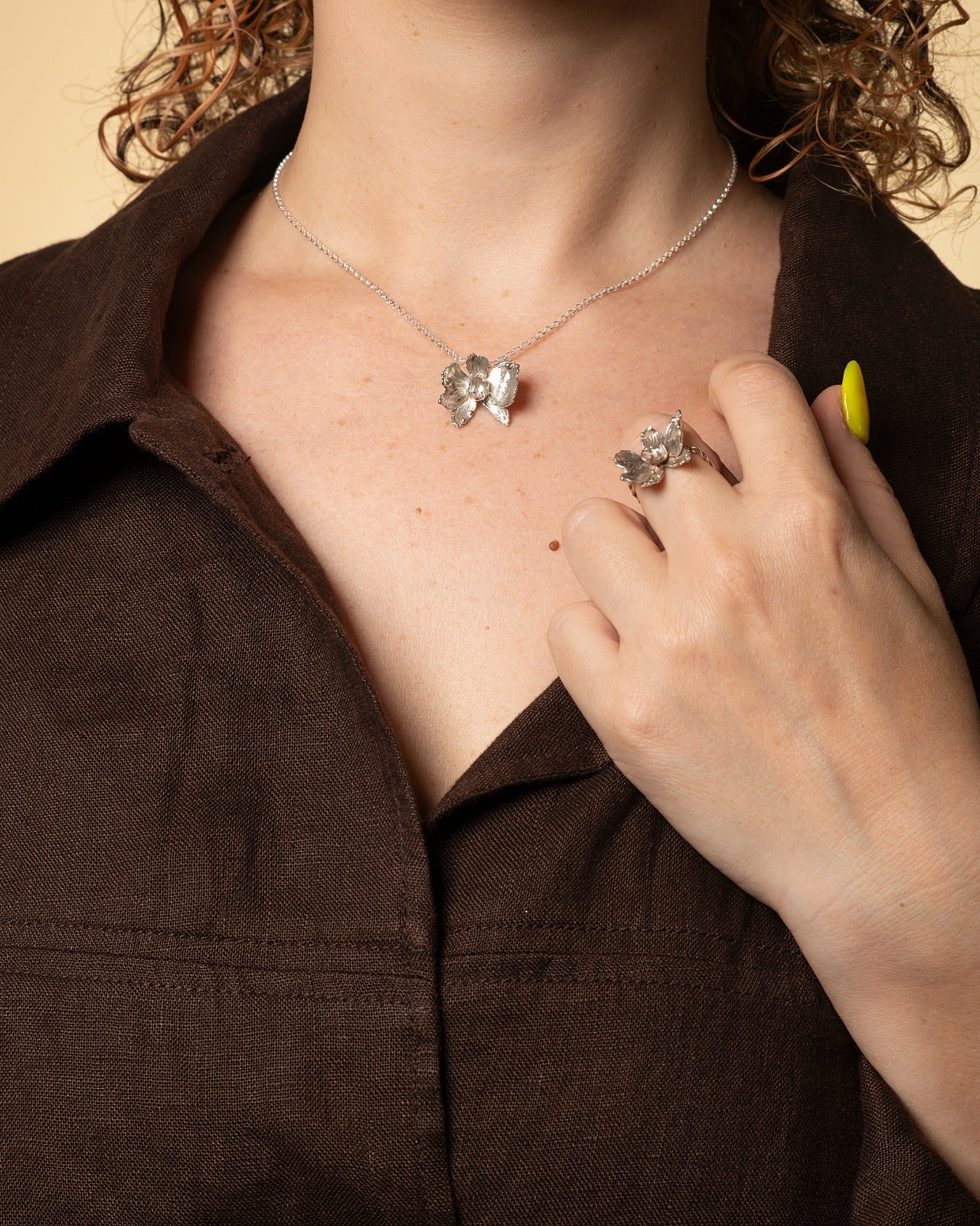 Flora Orchis ring