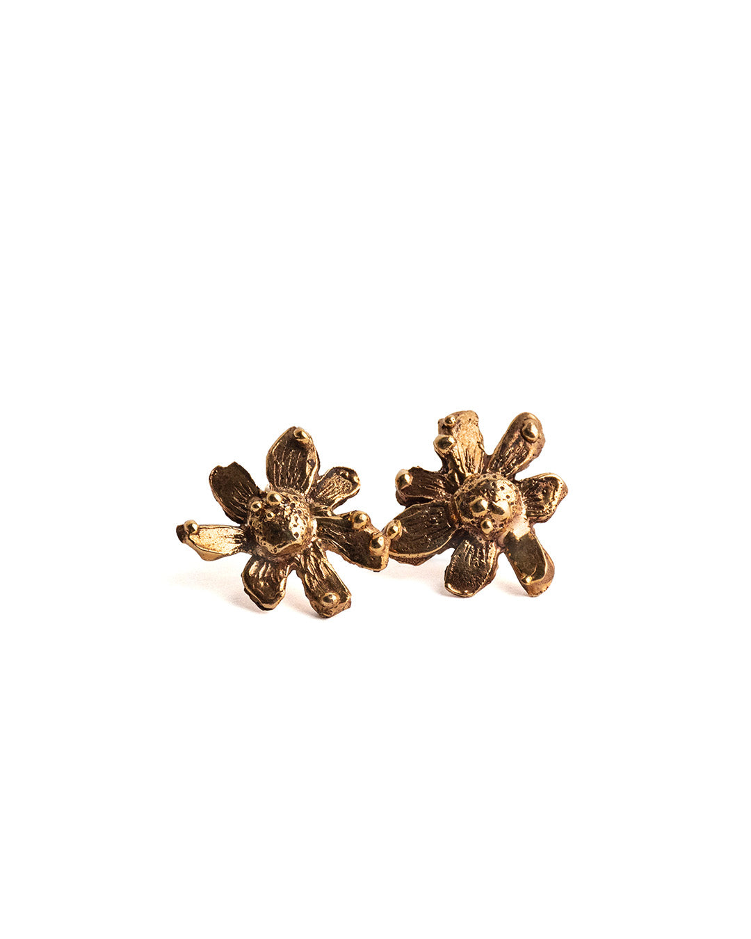 Flora Bellis sculpture earrings
