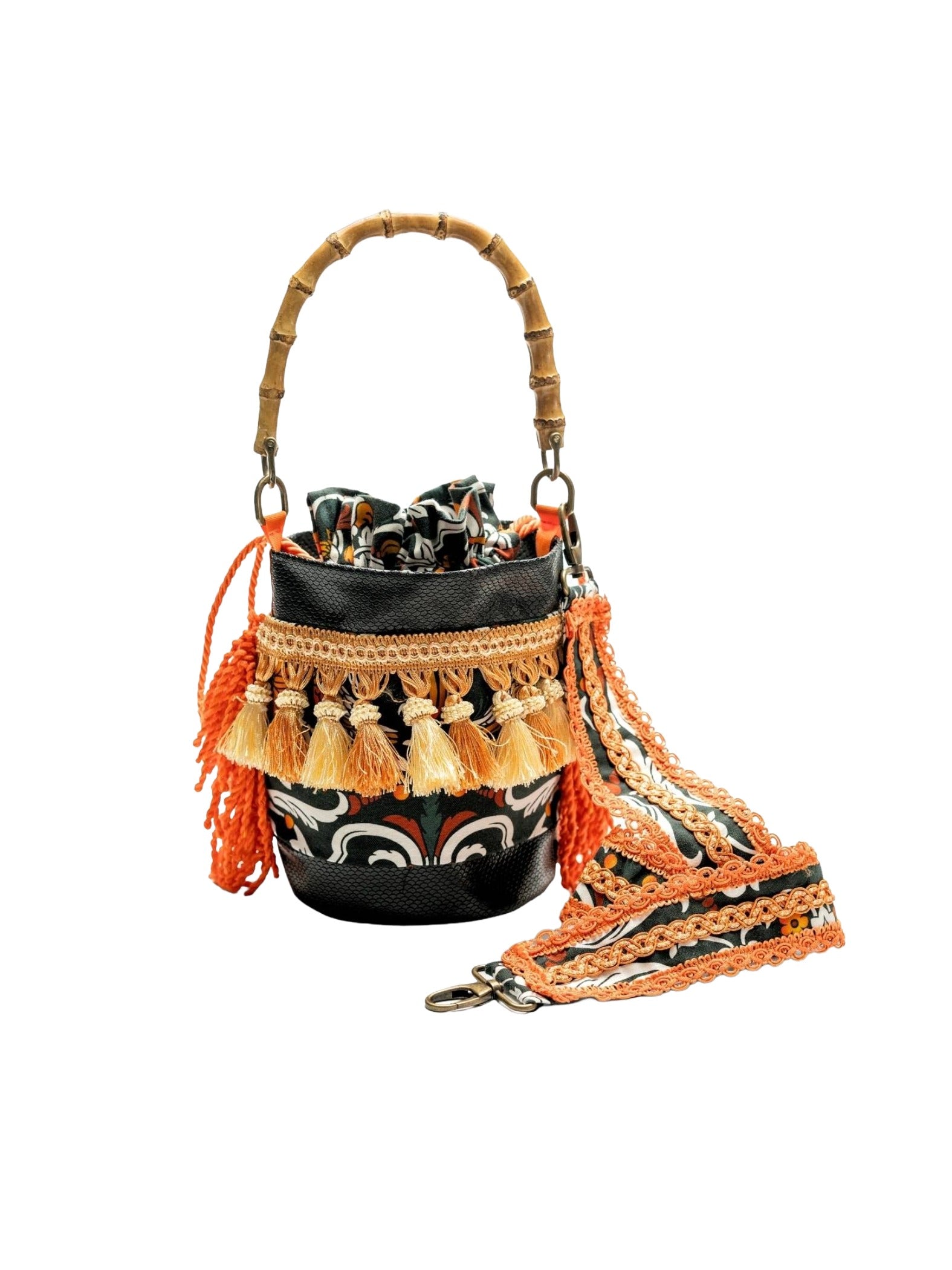Mini Bucket Bag - Intarsio