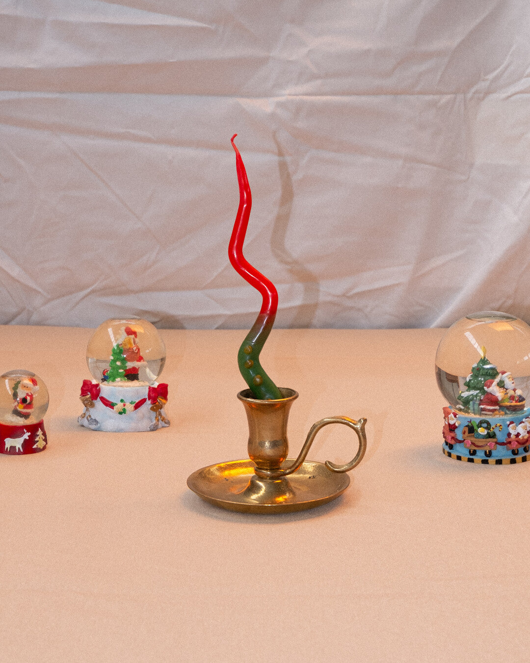 Candela Minerva Pralina - handmade stick candle