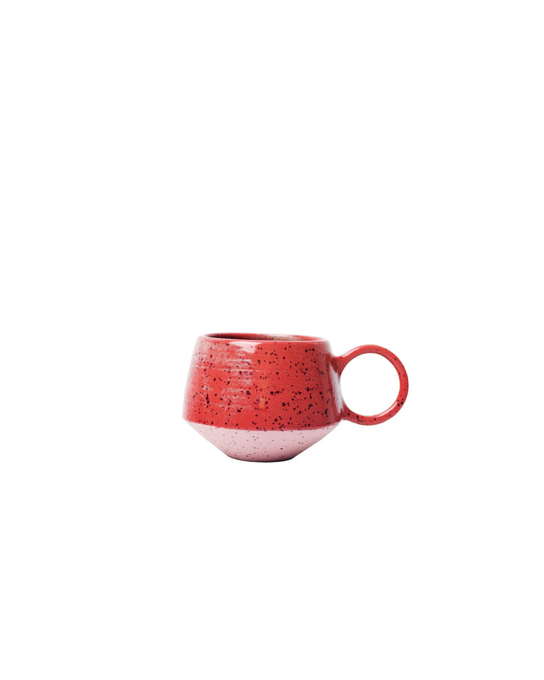 speckled clay handmade cup - Cami Studio