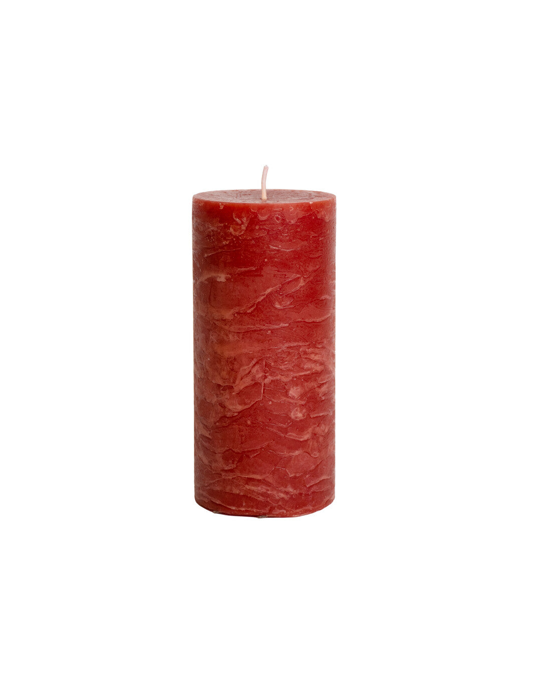 Cylinder candle	Tall - Red