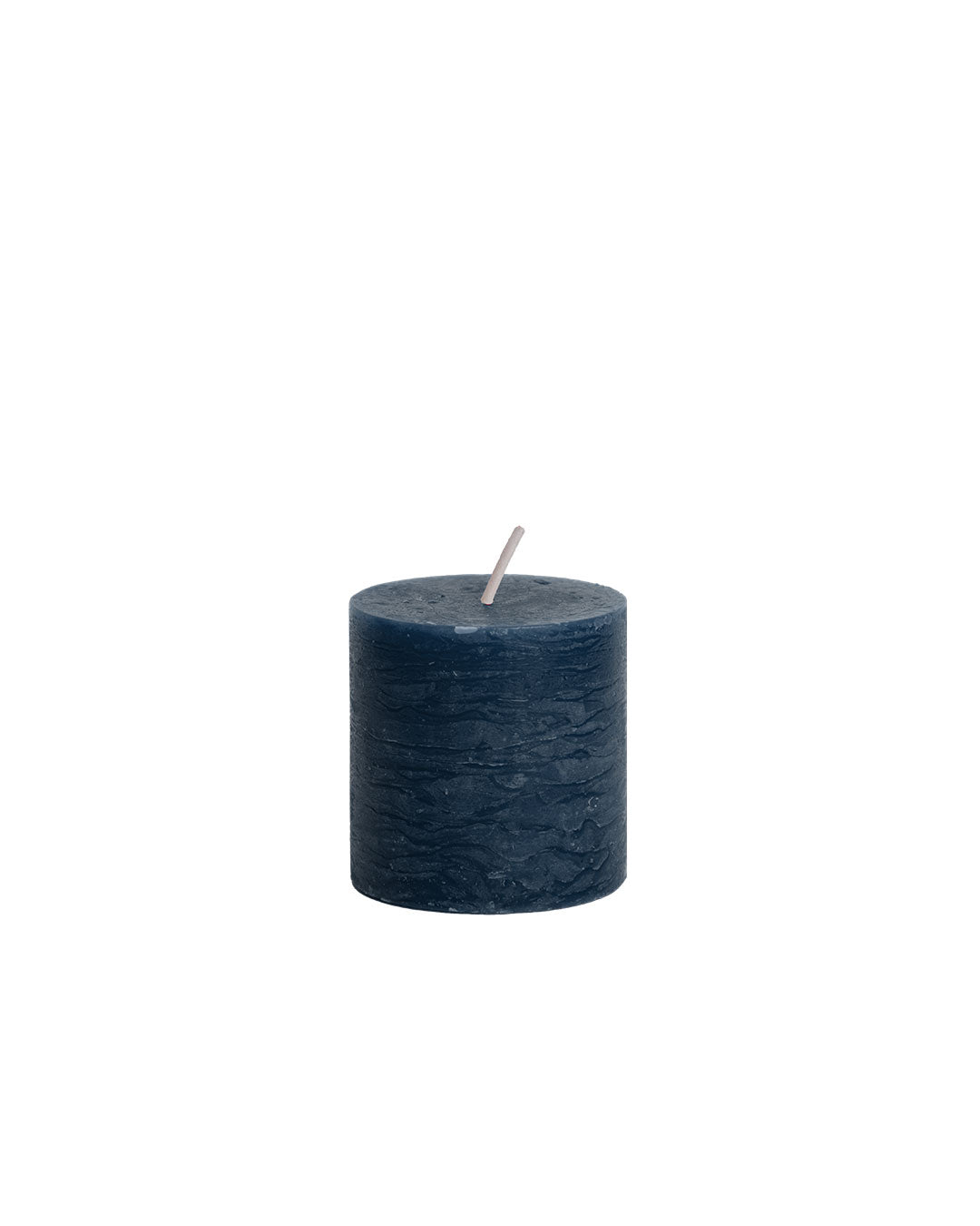 Cylinder candle	Short - Petrol green
