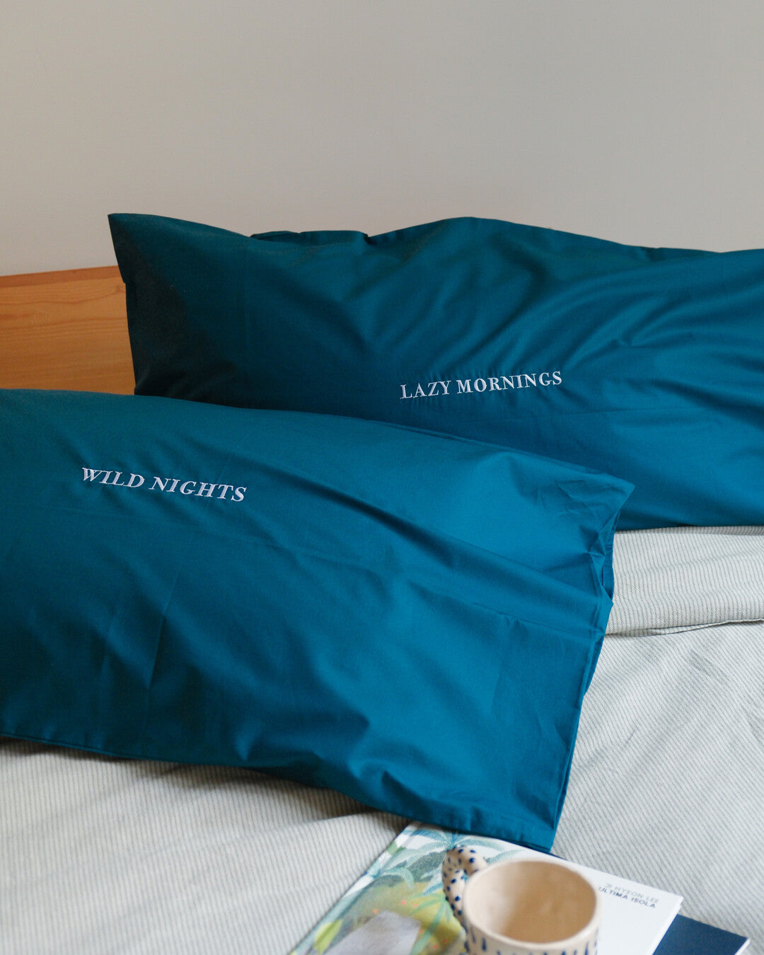 Percale Pillowcase - Set of 2 | TA-DAAN x Dalfilo