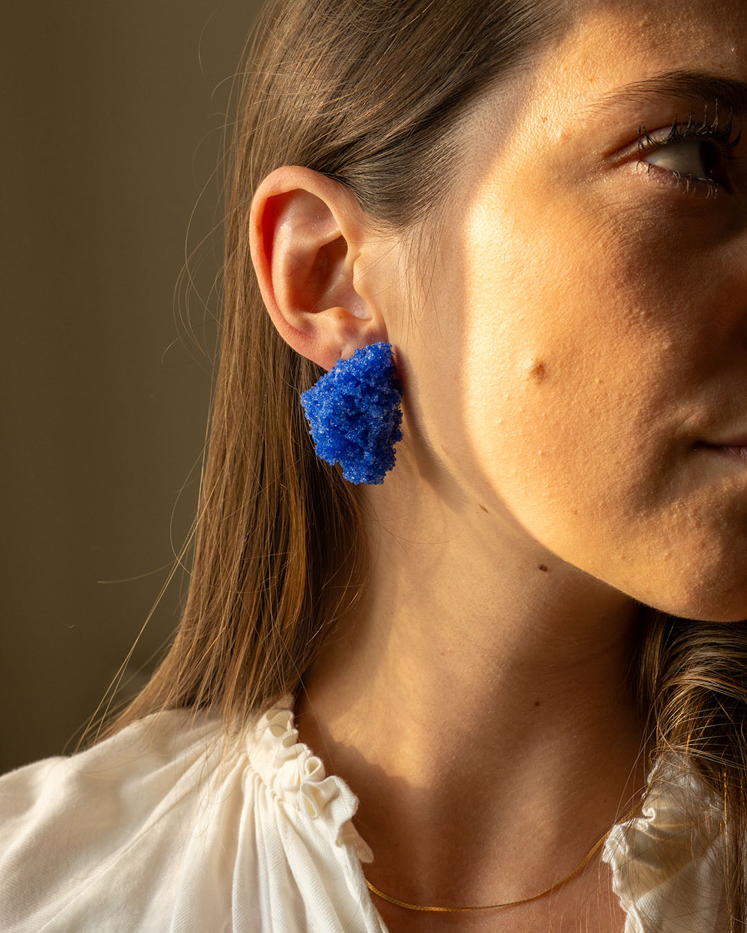 Sugar Earrings - Blue oxide - Carla Movia