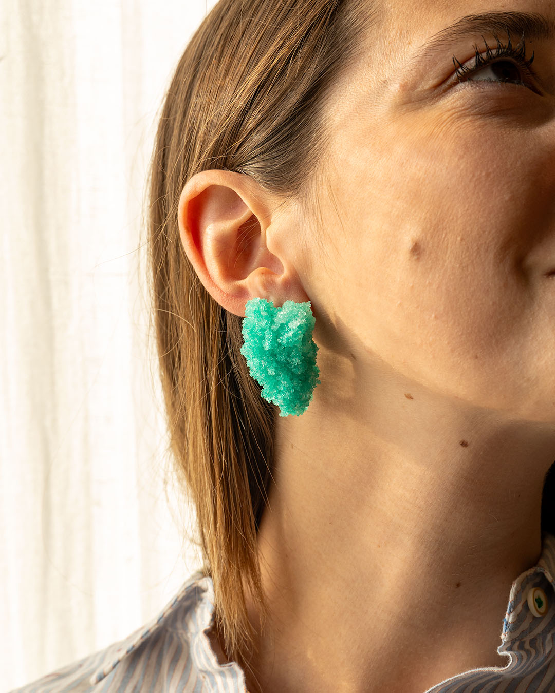 Sugar Earrings - Bright green - Carla Movia
