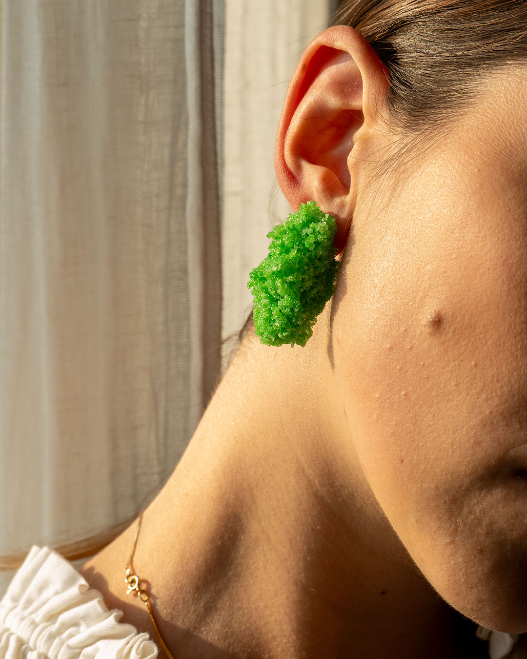 Sugar Earrings - Spinach - Carla Movia