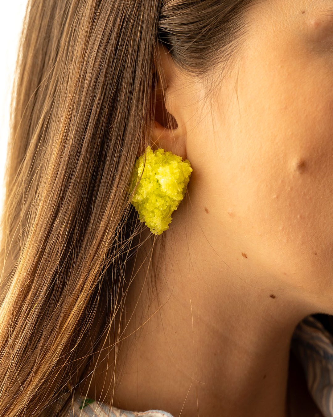 Sugar Earrings - Yellow green - Carla Movia