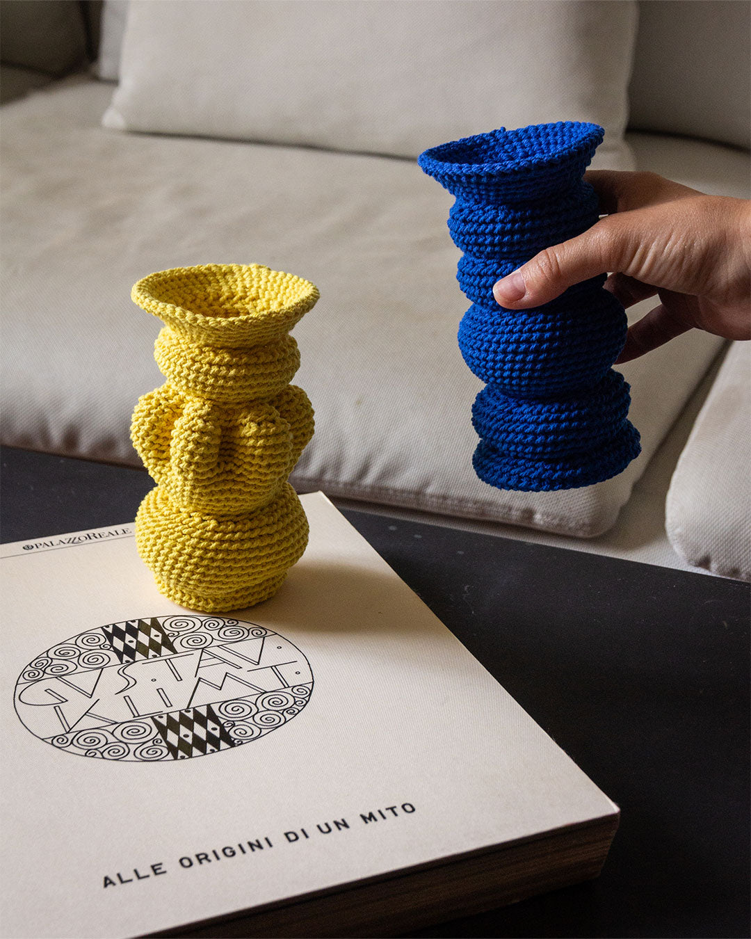 Paul vase crochet Carmine Marini