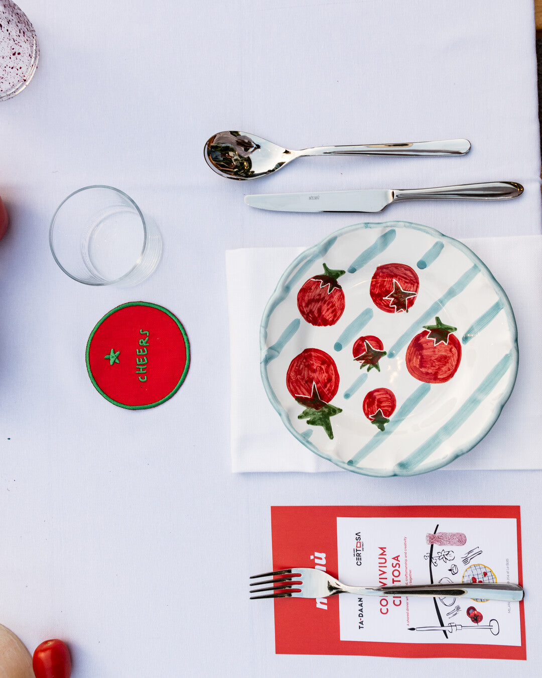 Tomato Breakfast Plates MIX - Set of 6