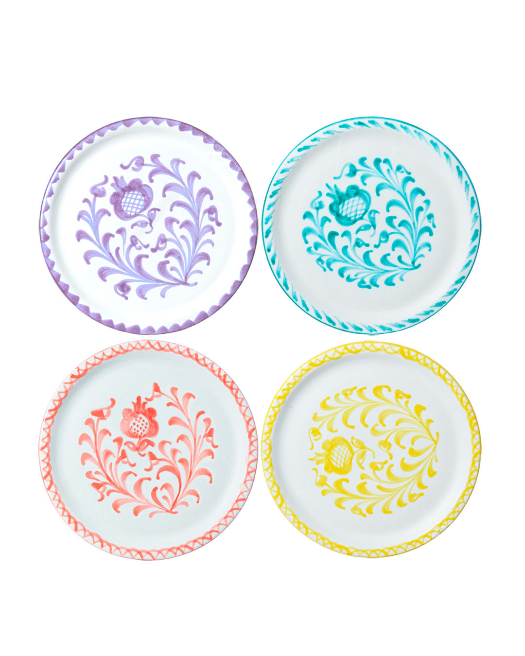 The Traditional side plate MIX - Set of 4