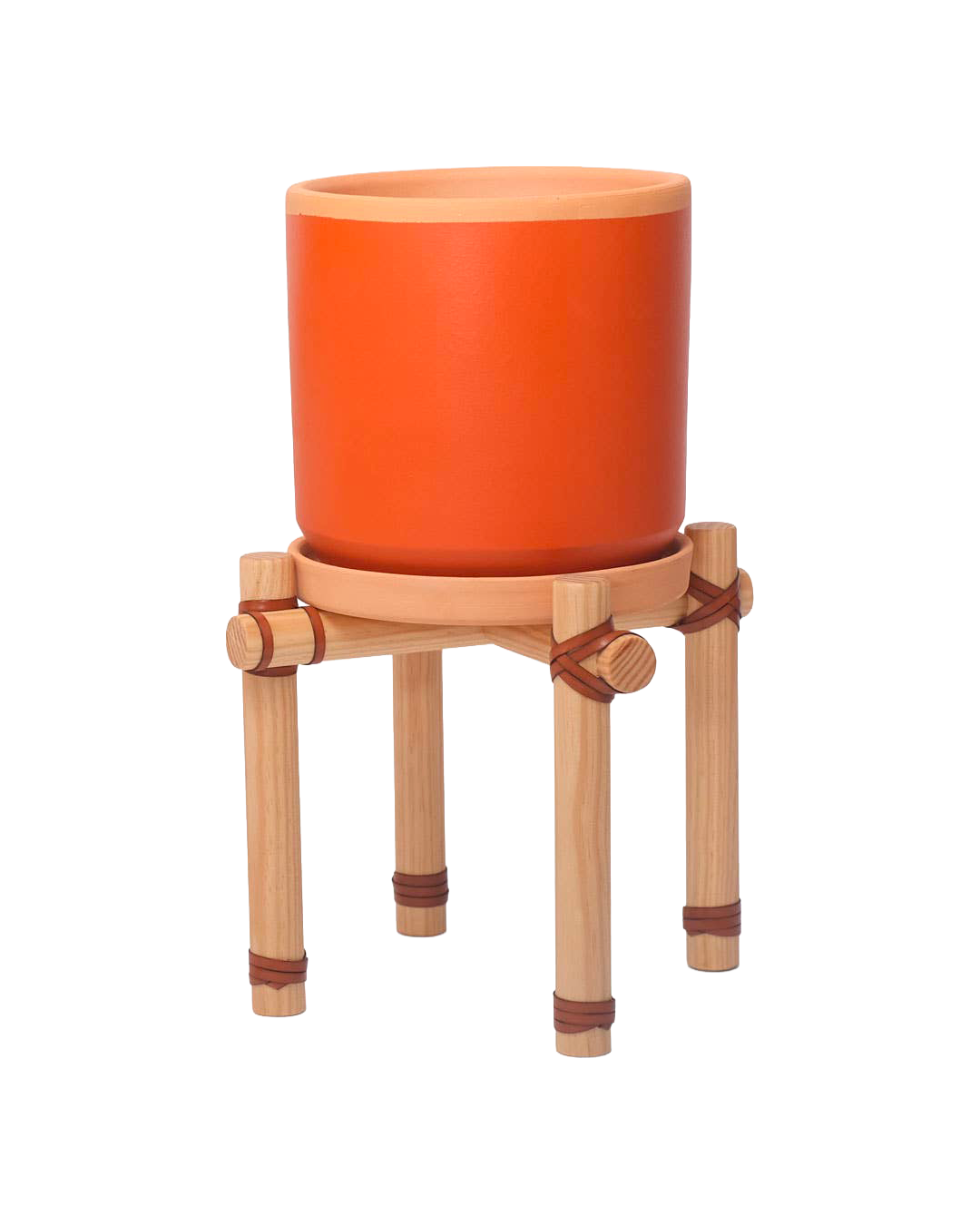 Wooden plant stand – Small