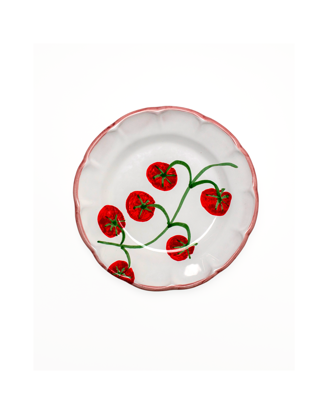 Tomato Breakfast Plates MIX - Set of 6