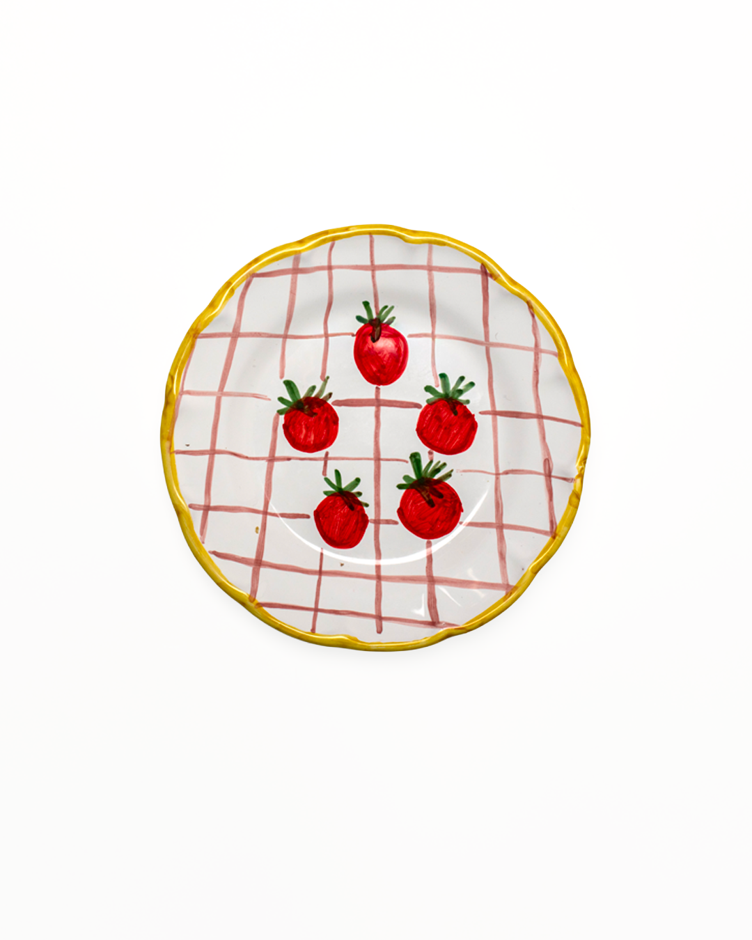 Tomato Breakfast Plates MIX - Set of 6