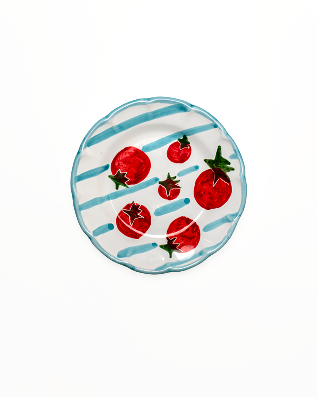 Tomato Breakfast Plates MIX - Set of 6