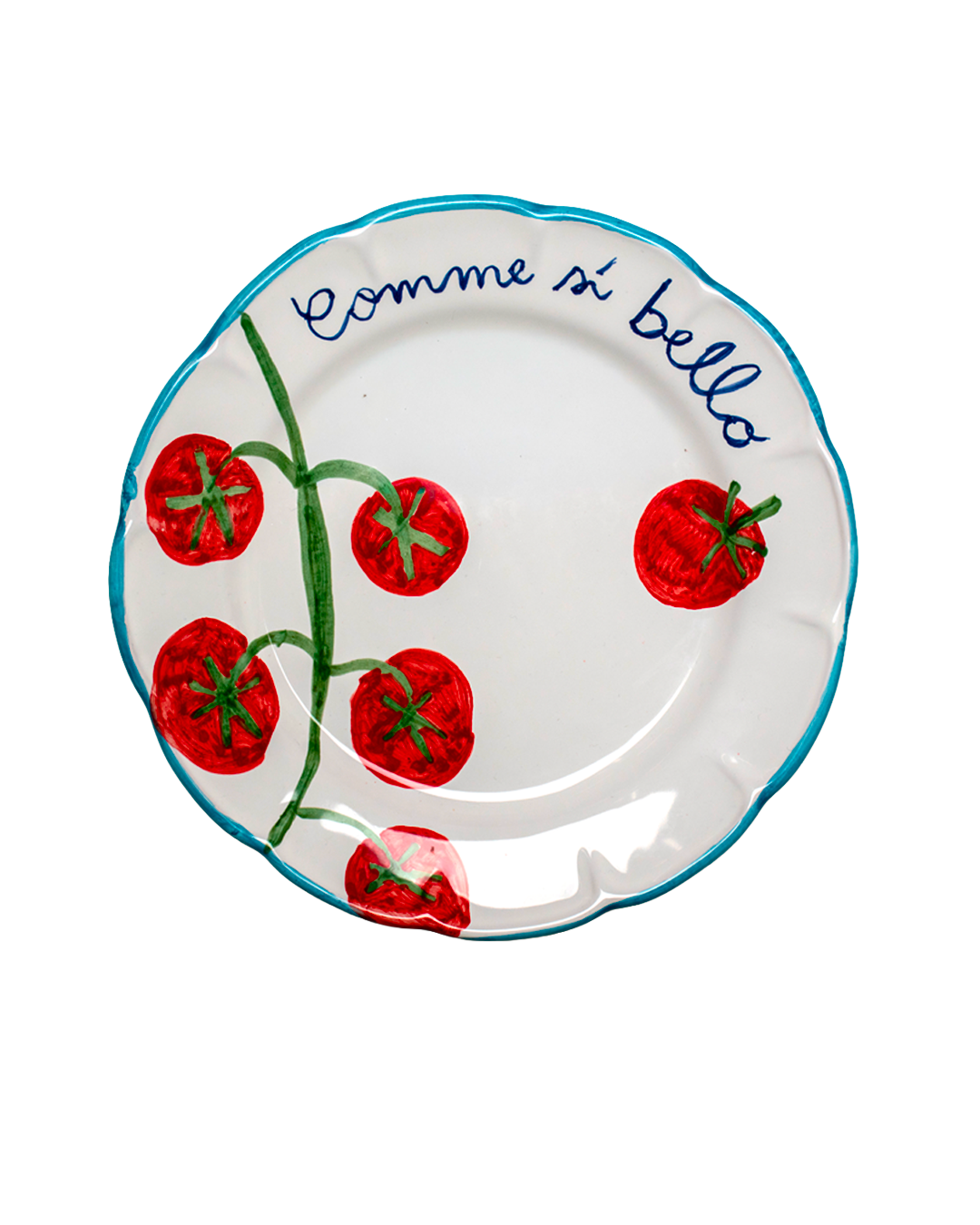 Tomato Dinner Plate - Comme Si Bello
