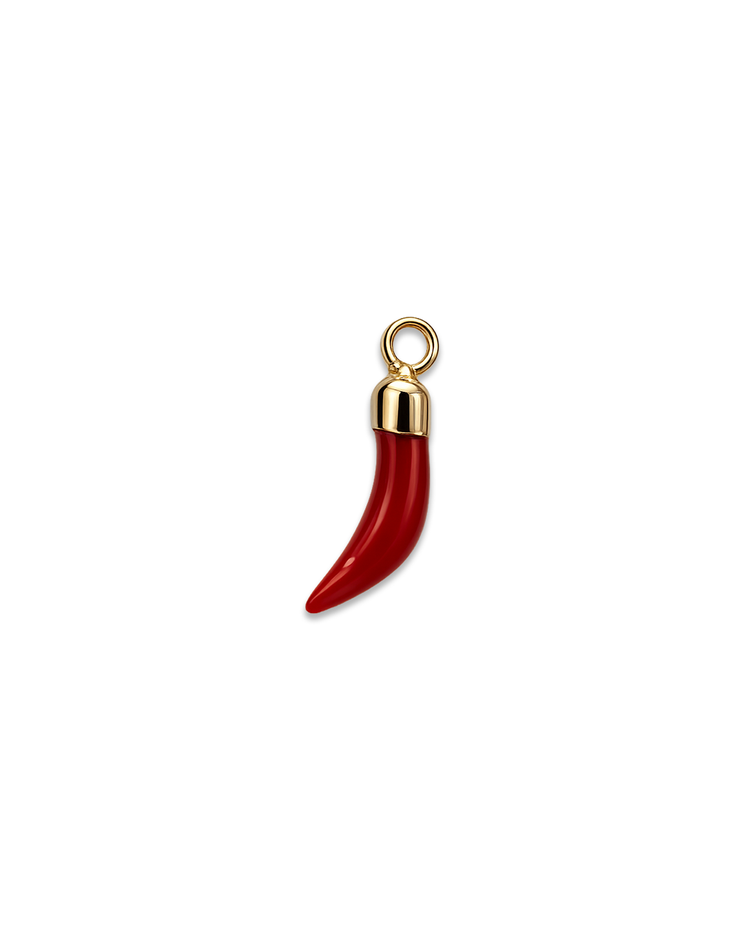 Custom Red Coral Thread Necklace