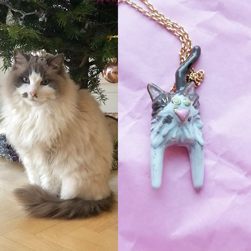 Collana Gatto Personalizzato