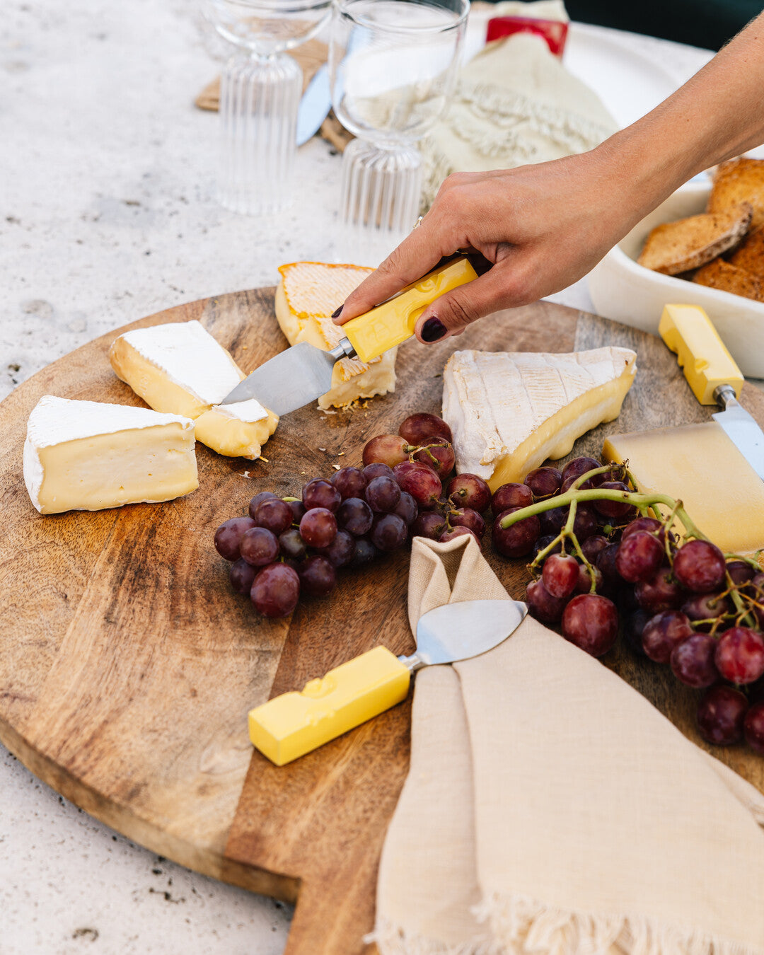 Cheese knives set 'Say Cheese!'