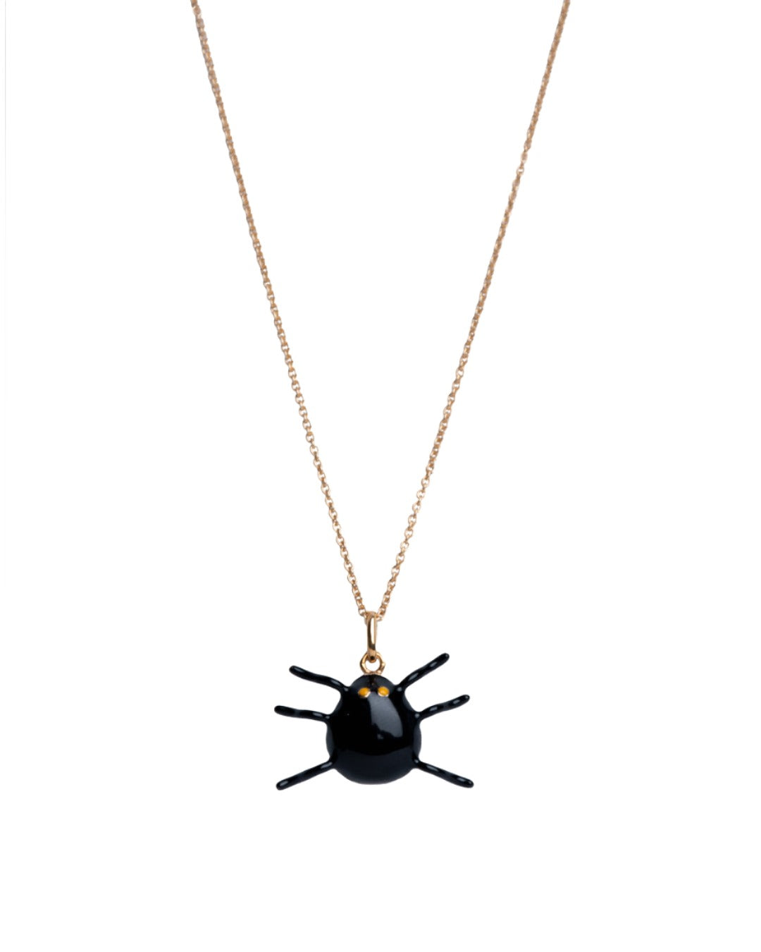 Necklace spider colorfull fun jewelry
