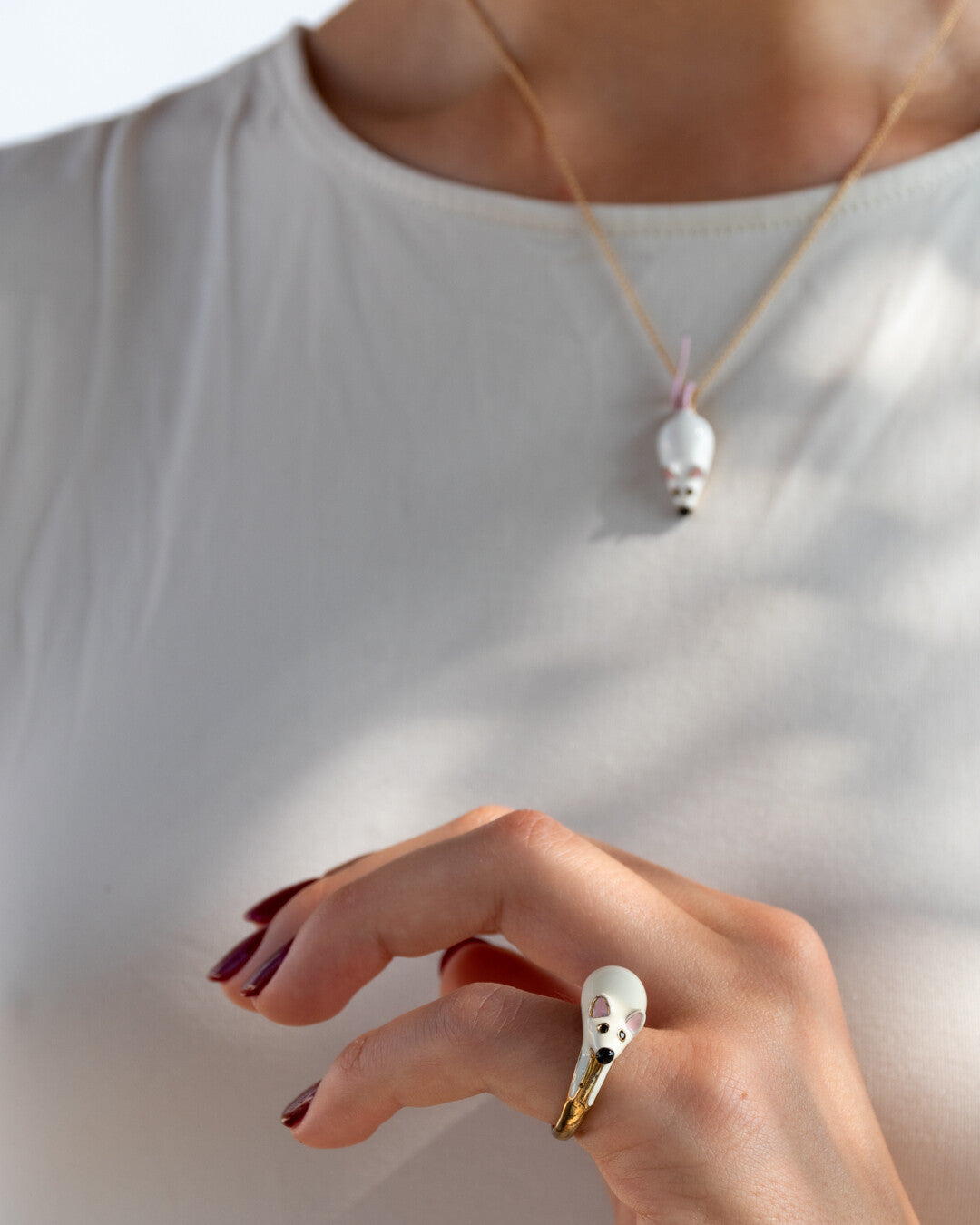 Pino Mouse Ring