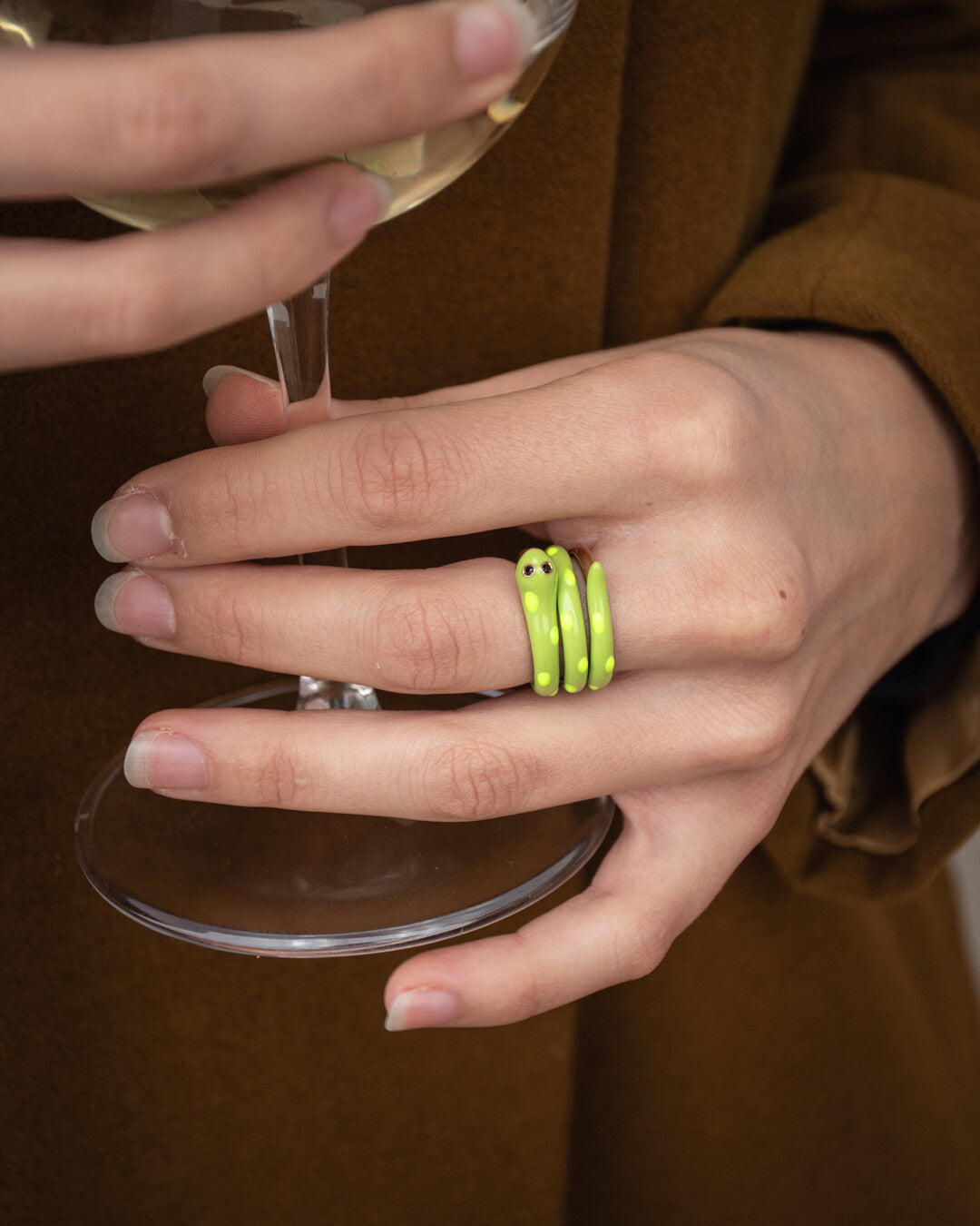 Silvio Snake Stackable Ring