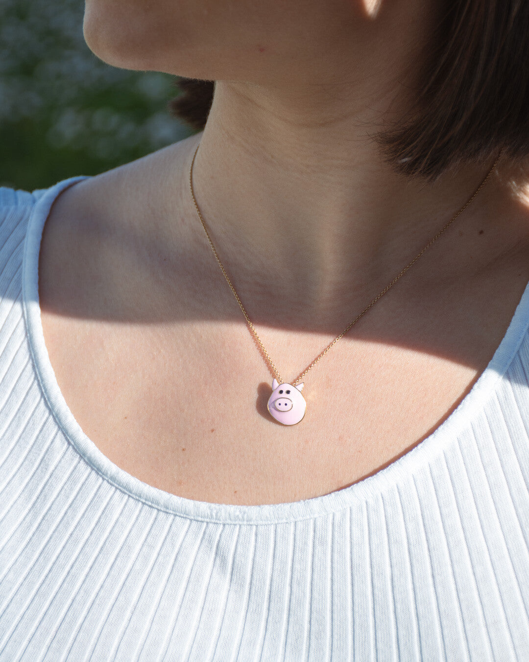 Lino Pig Necklace