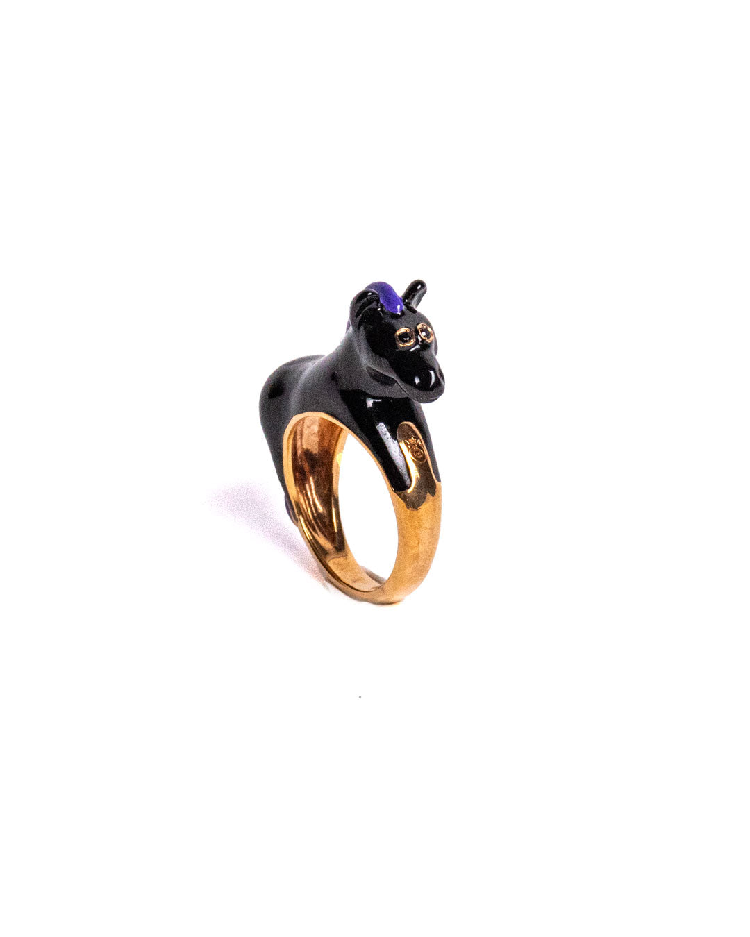 Indigo - Crazy Horse ring