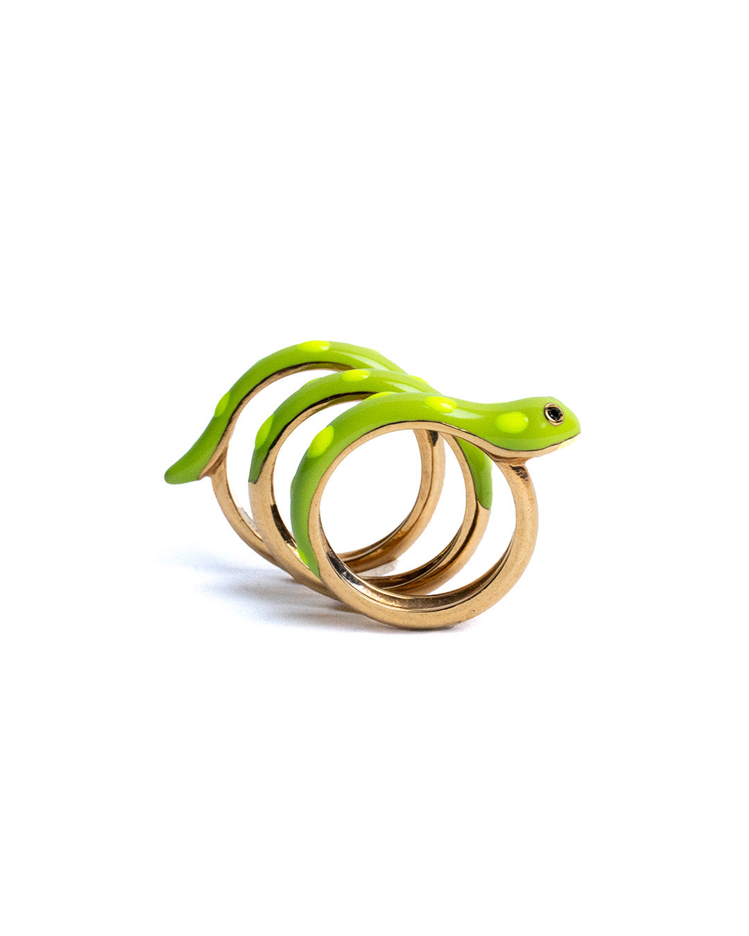 Silvio Snake Stackable Ring - Chic Ping