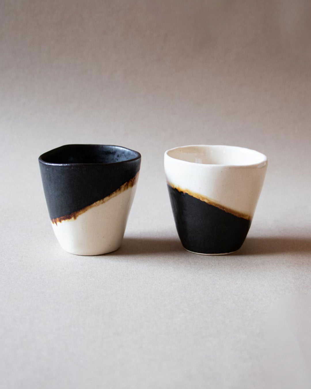 Half Moon espresso cup ceramics Claire Lune