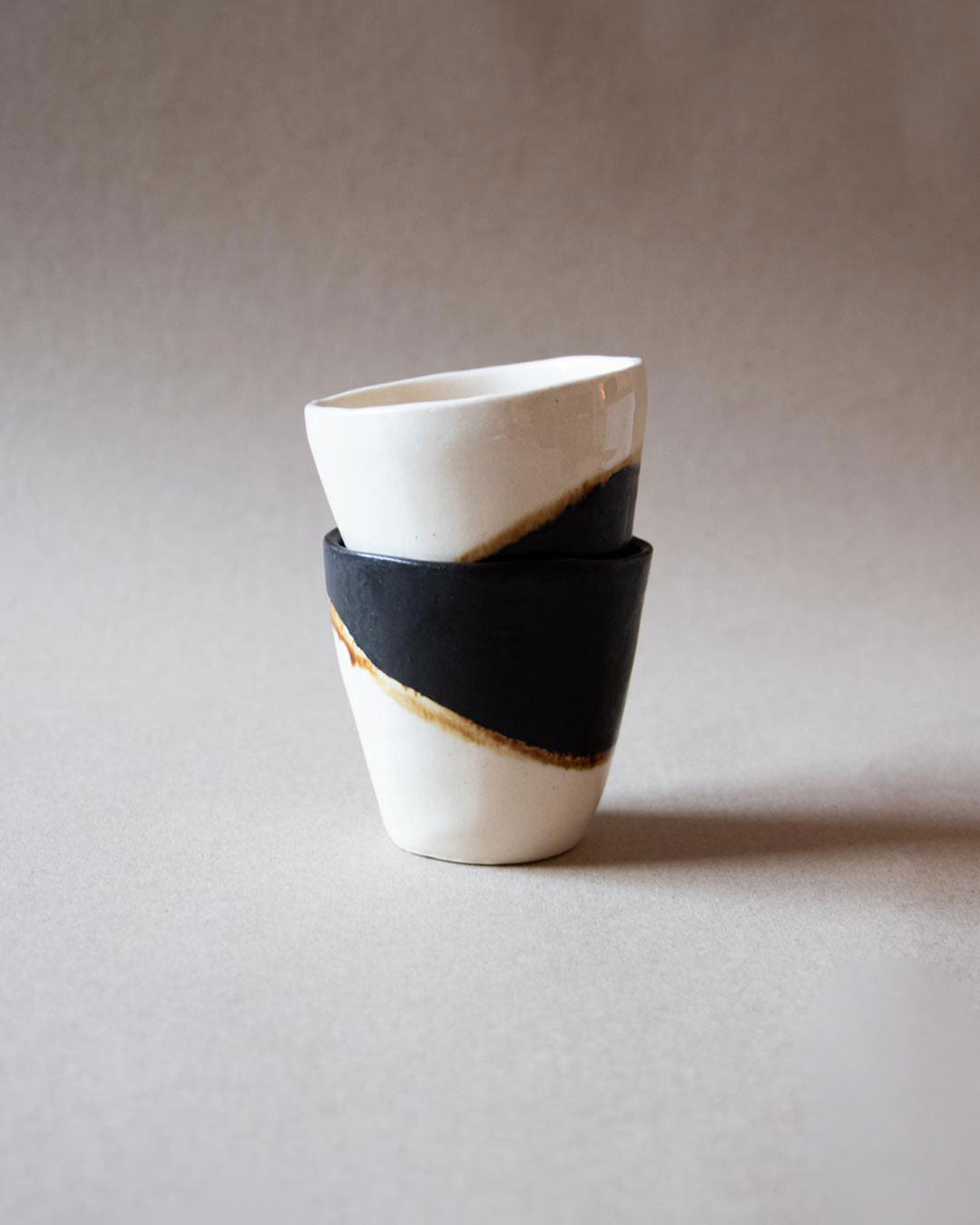 Half Moon espresso cup ceramics Claire Lune