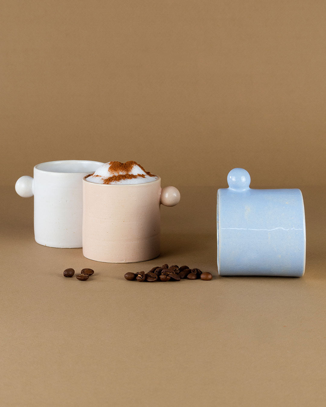 Dot cup MIX - Set of 6 pottery Clara Ceramics