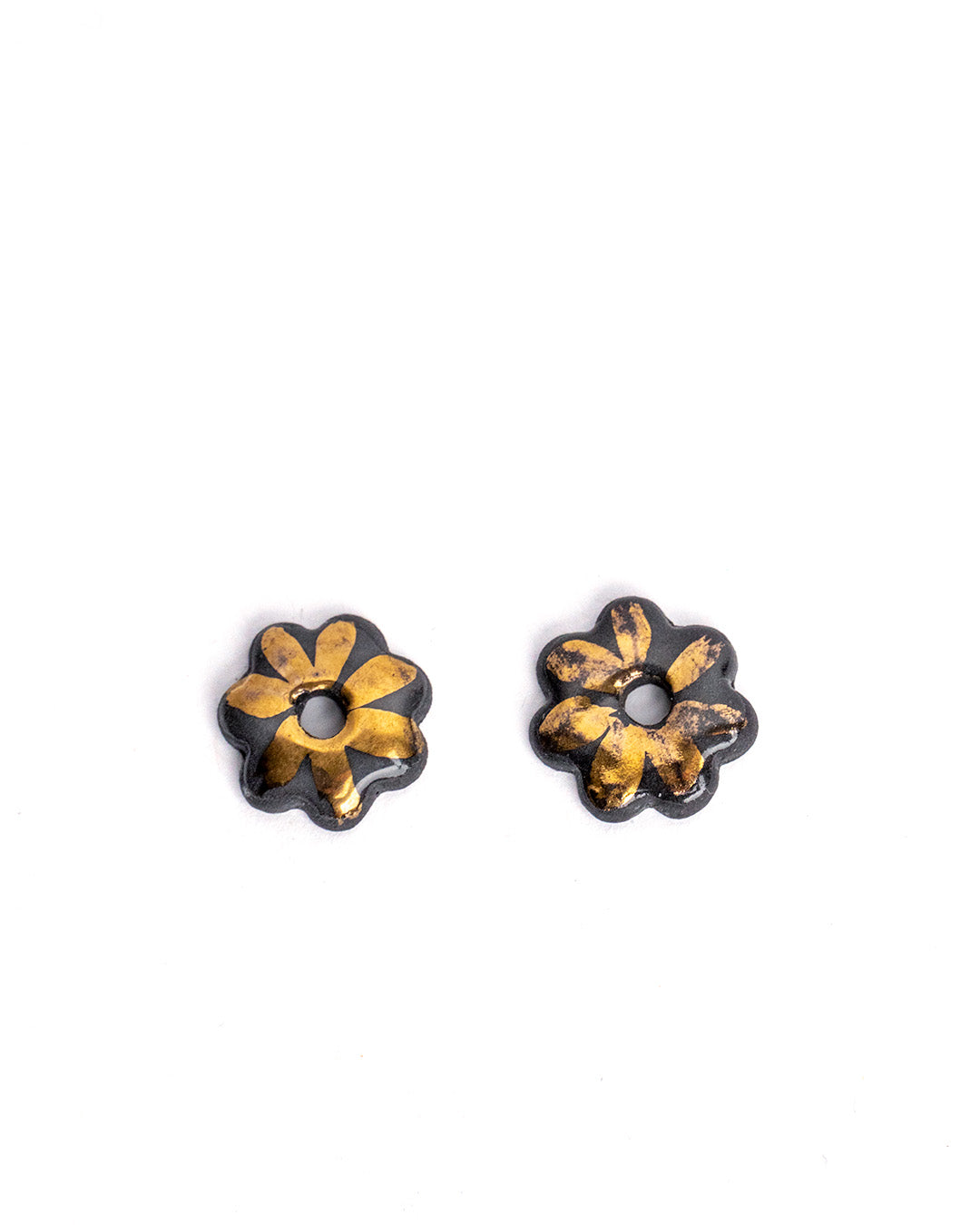 Mini Flower Porcelain Earrings