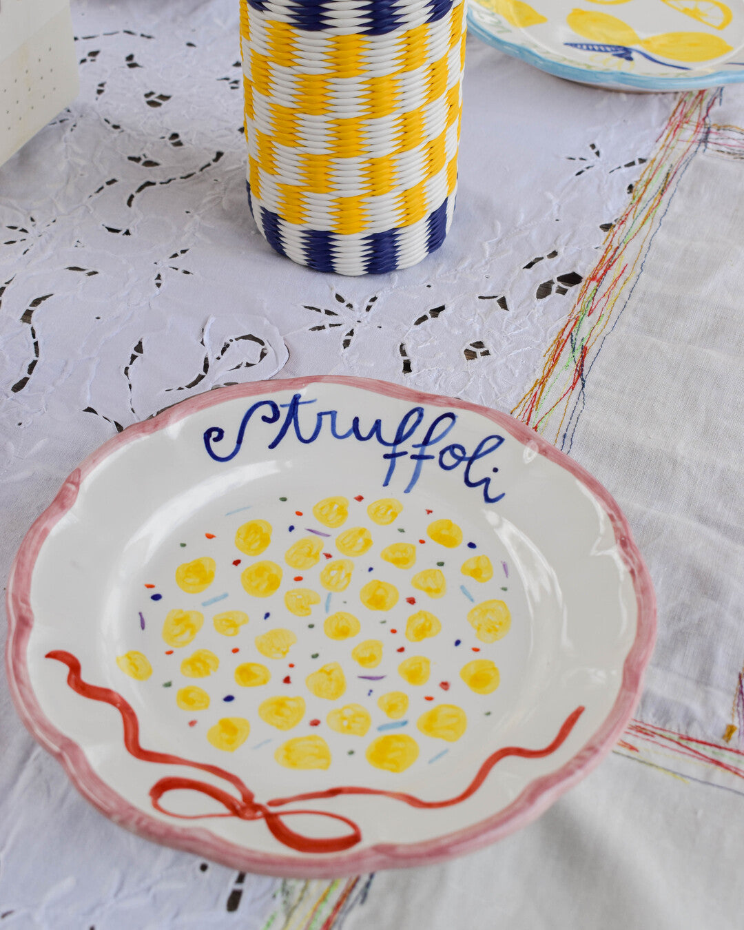 Struffoli Plate