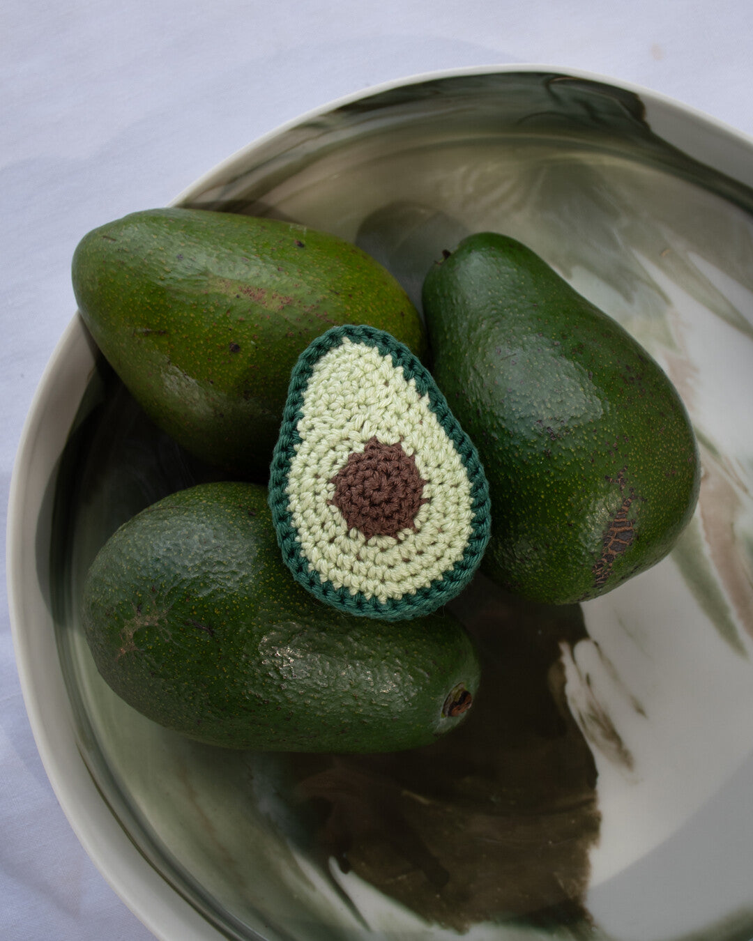 Fit Avo - crochet bag charm