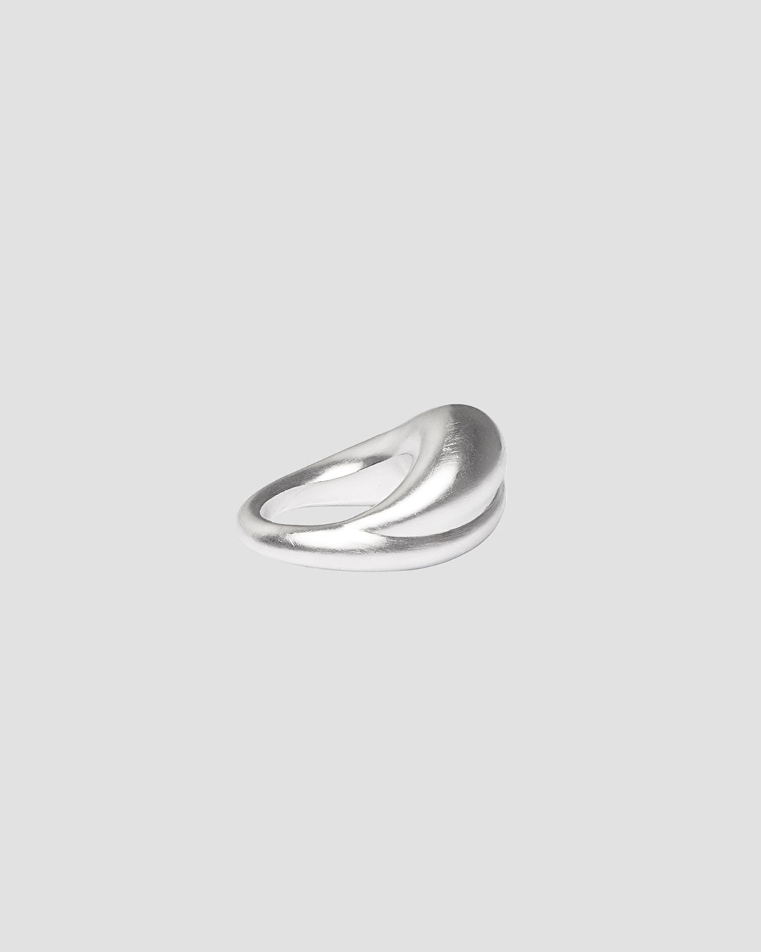 Gazelle ring II silver Crush Jewel