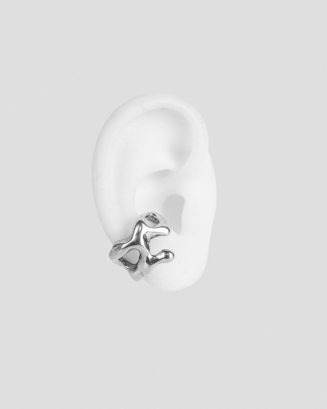 Curved Couple Ear Cuff