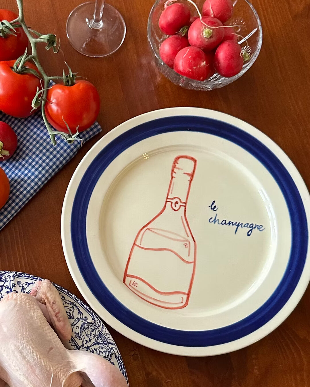 Bistró plates MIX - Set of 4