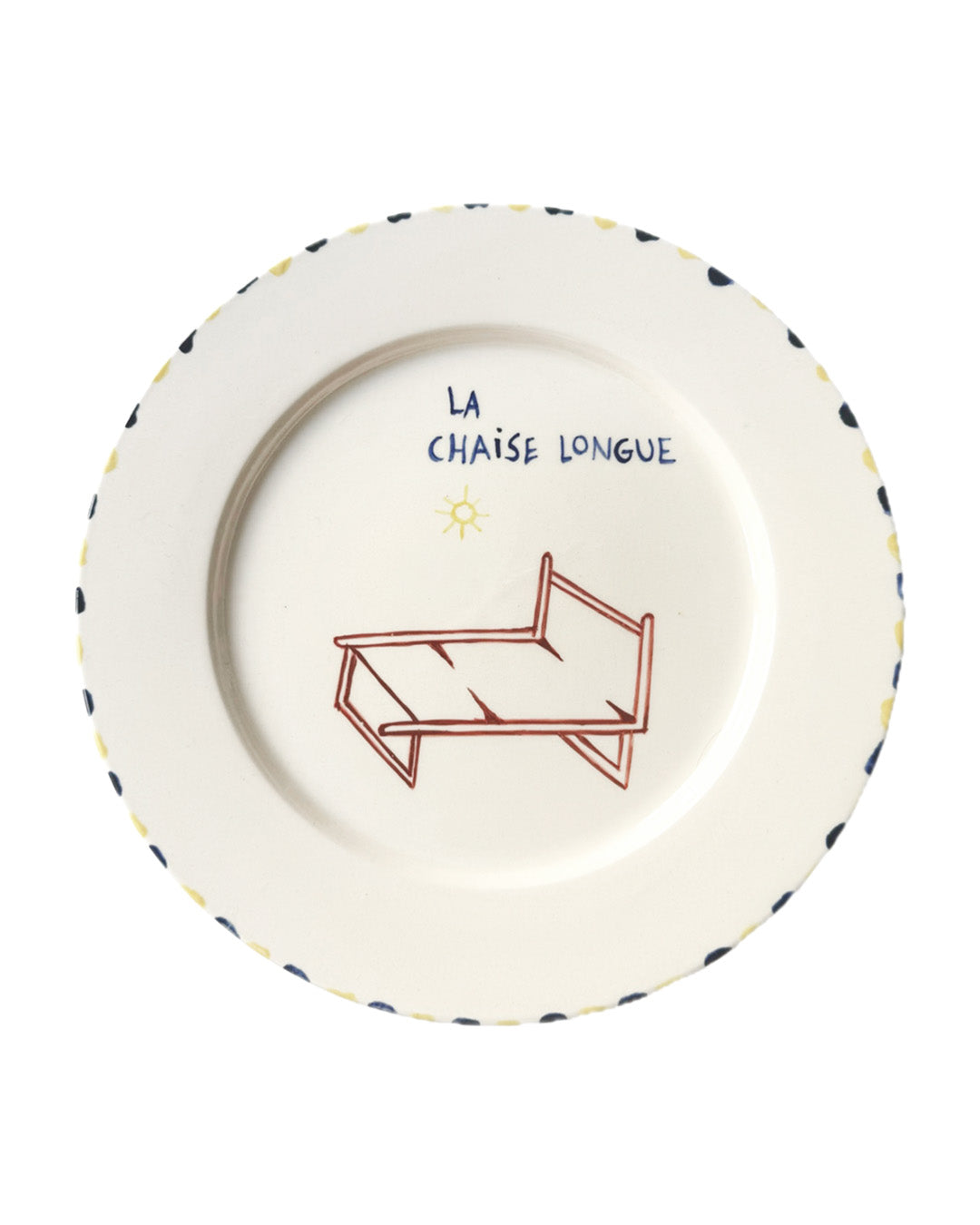 Le Chaise Loungue plate