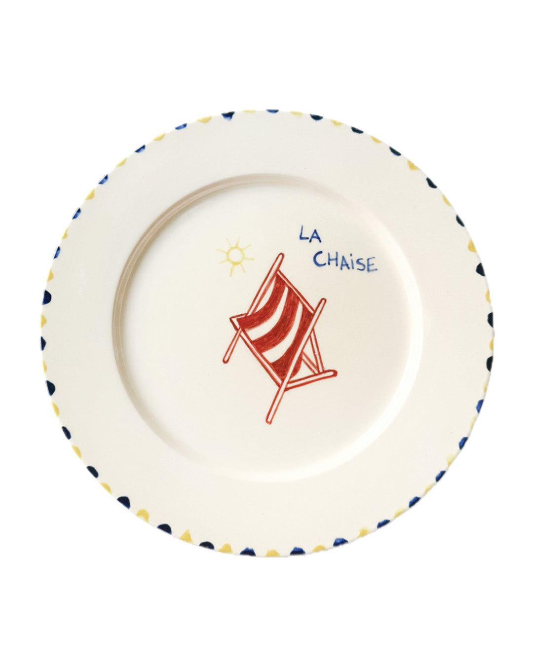 La Plage plates MIX - Set of 4