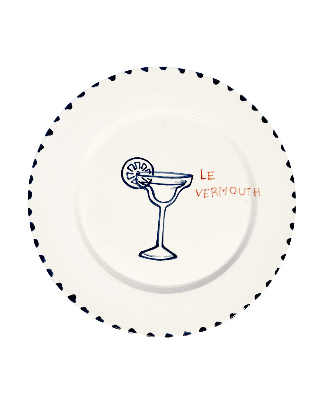 Le Vermout plate