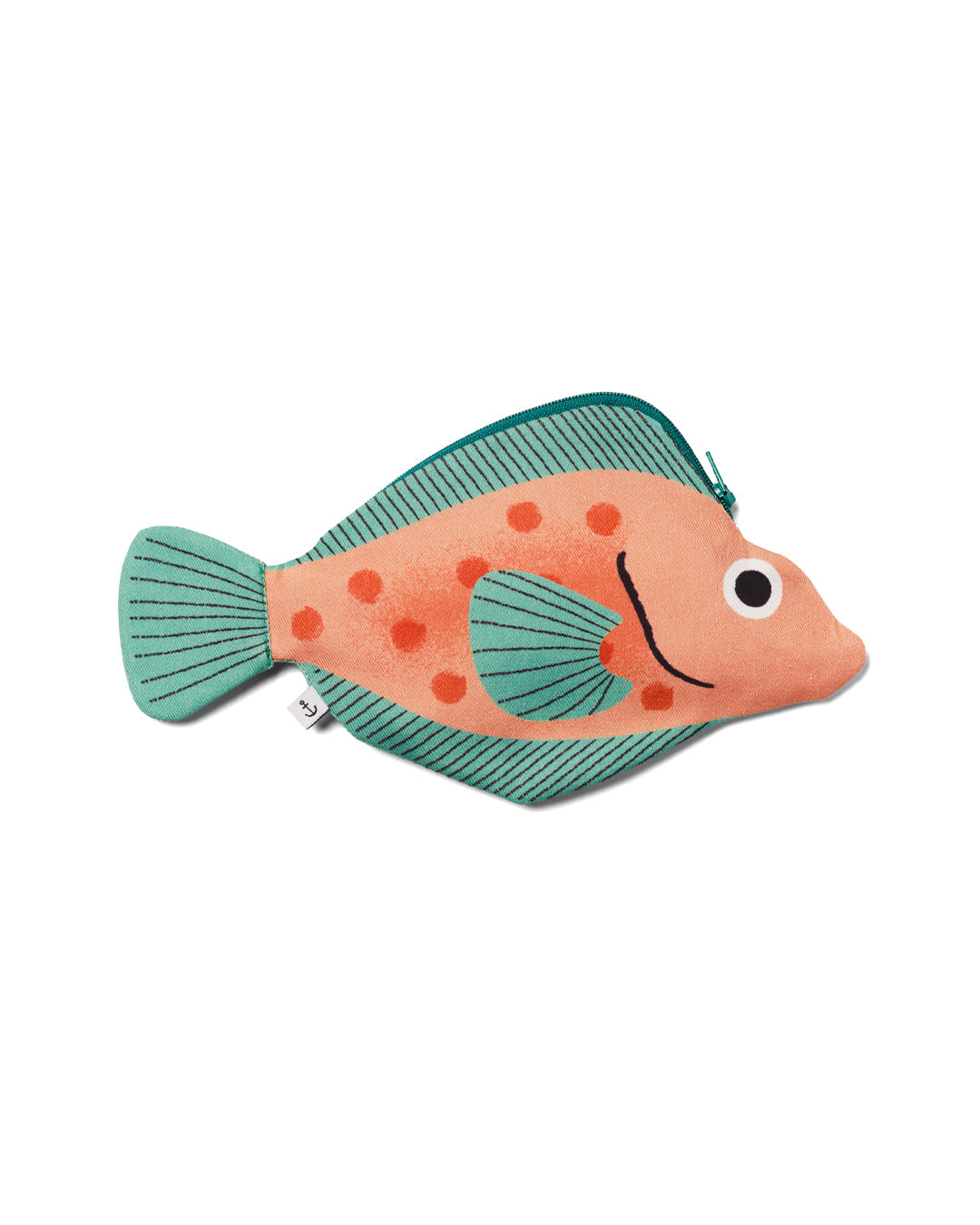 Rosefish handmade handcrafted bac purse case textile fun fish ocean