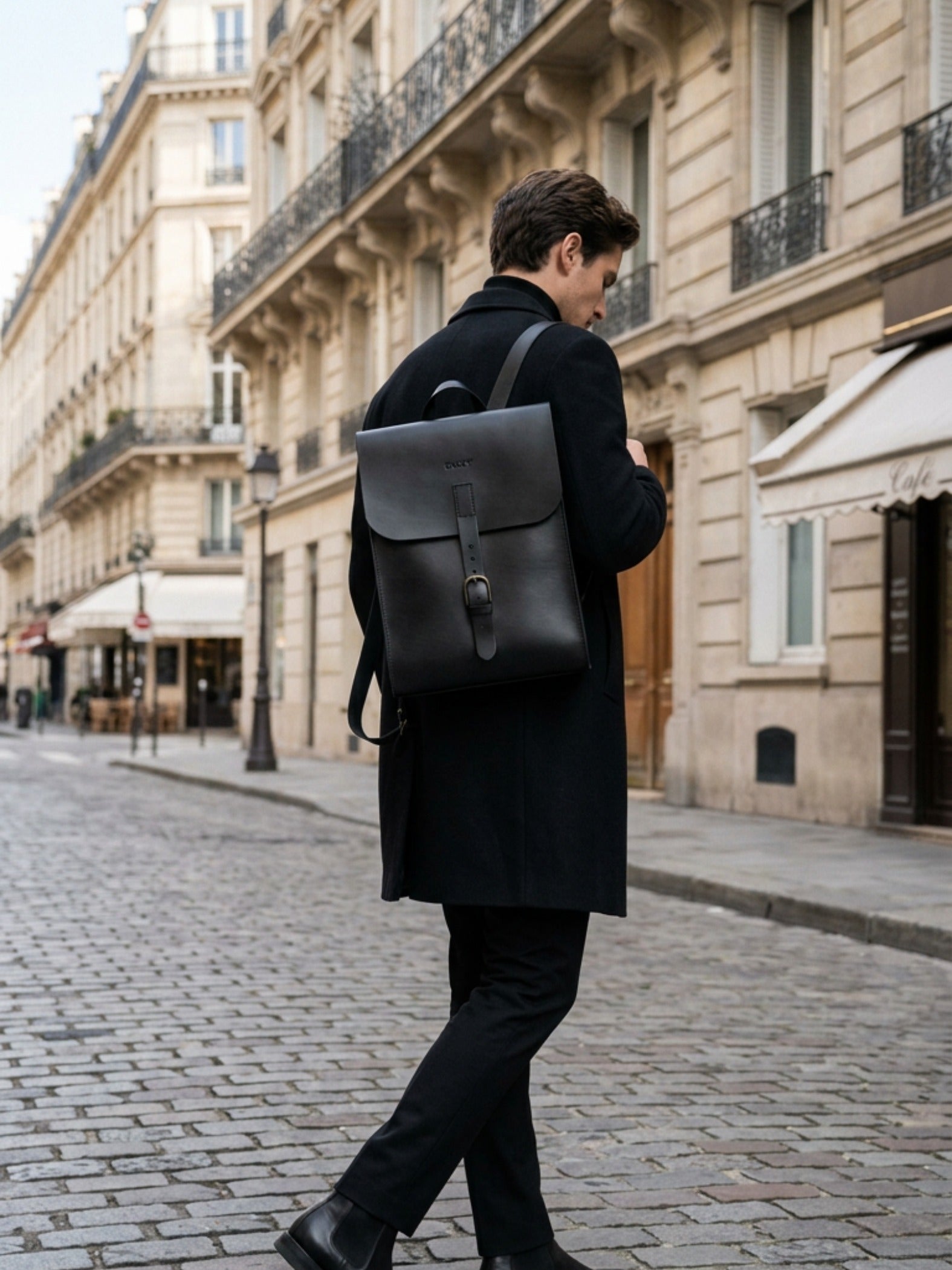 Leather Backpack Oxford Collection
