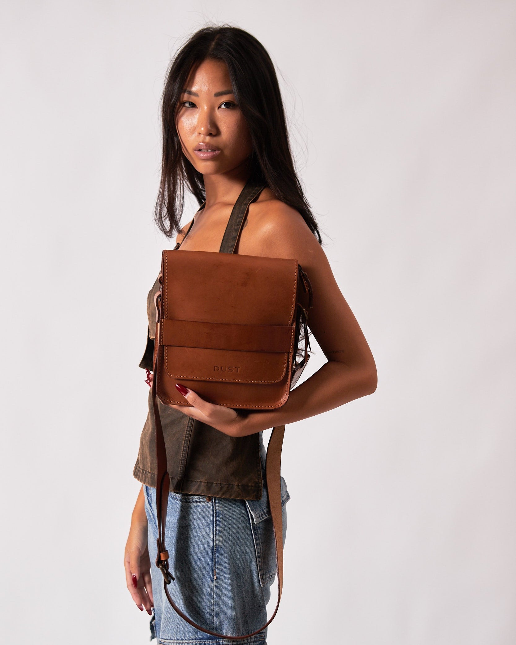 Leather Messenger Soho Collection