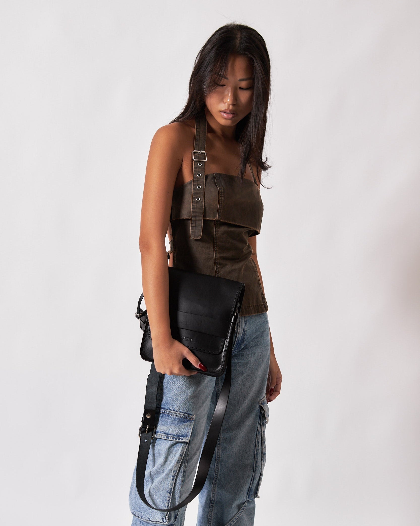 Leather Messenger Soho Collection
