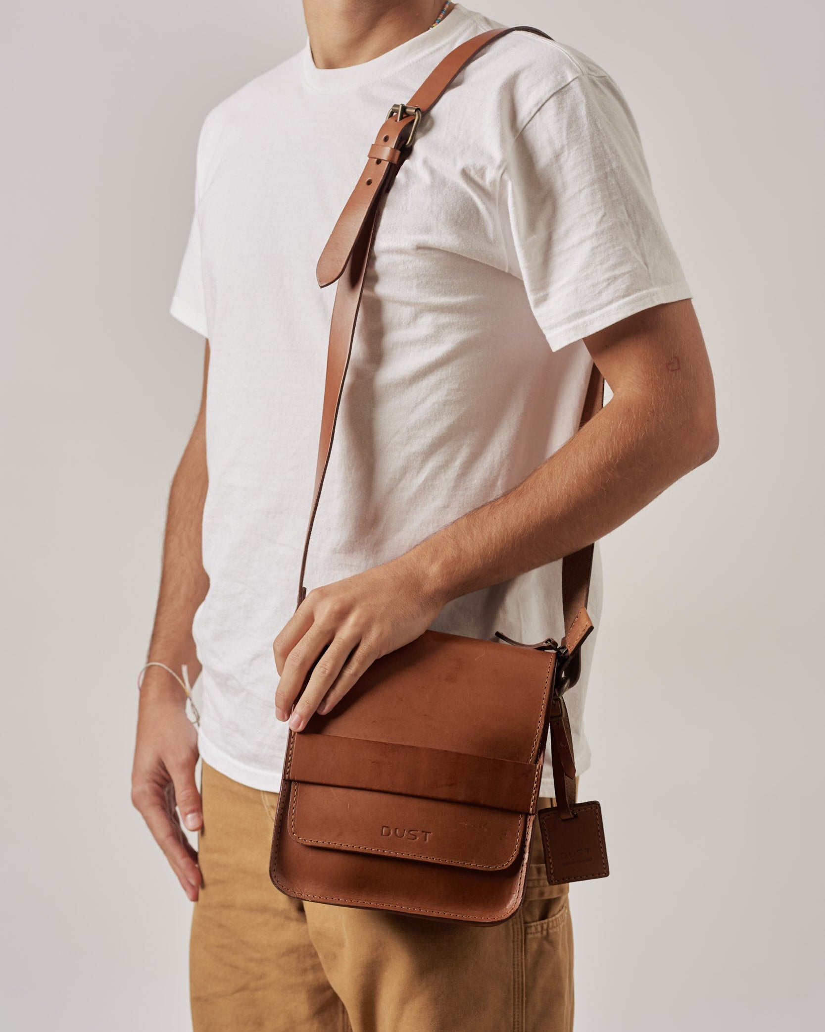 Leather Messenger Soho Collection
