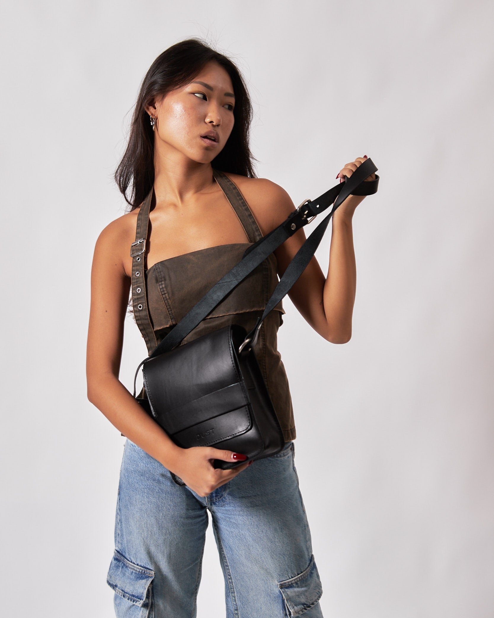 Leather Messenger Soho Collection