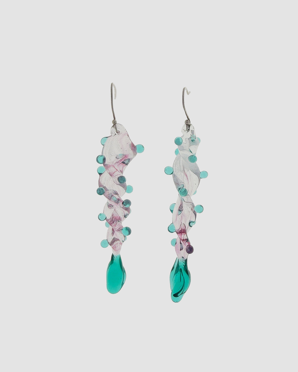 Spin  Murano glass earrings
