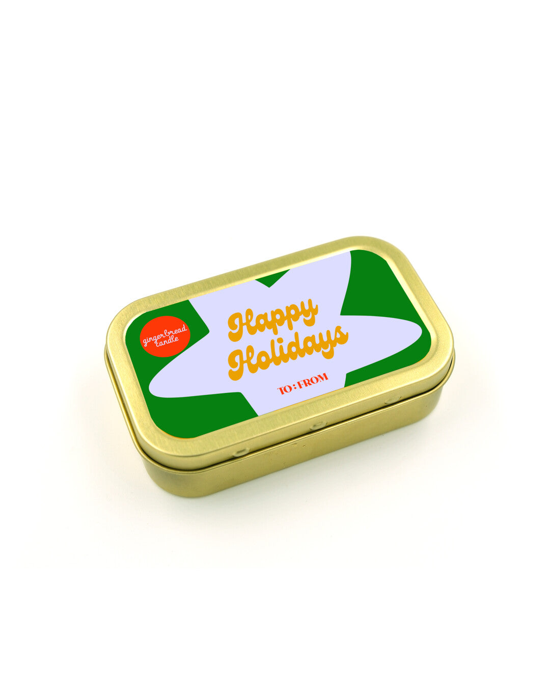 El Kiosco candle: Happy Holidays (Gingerbread scent)