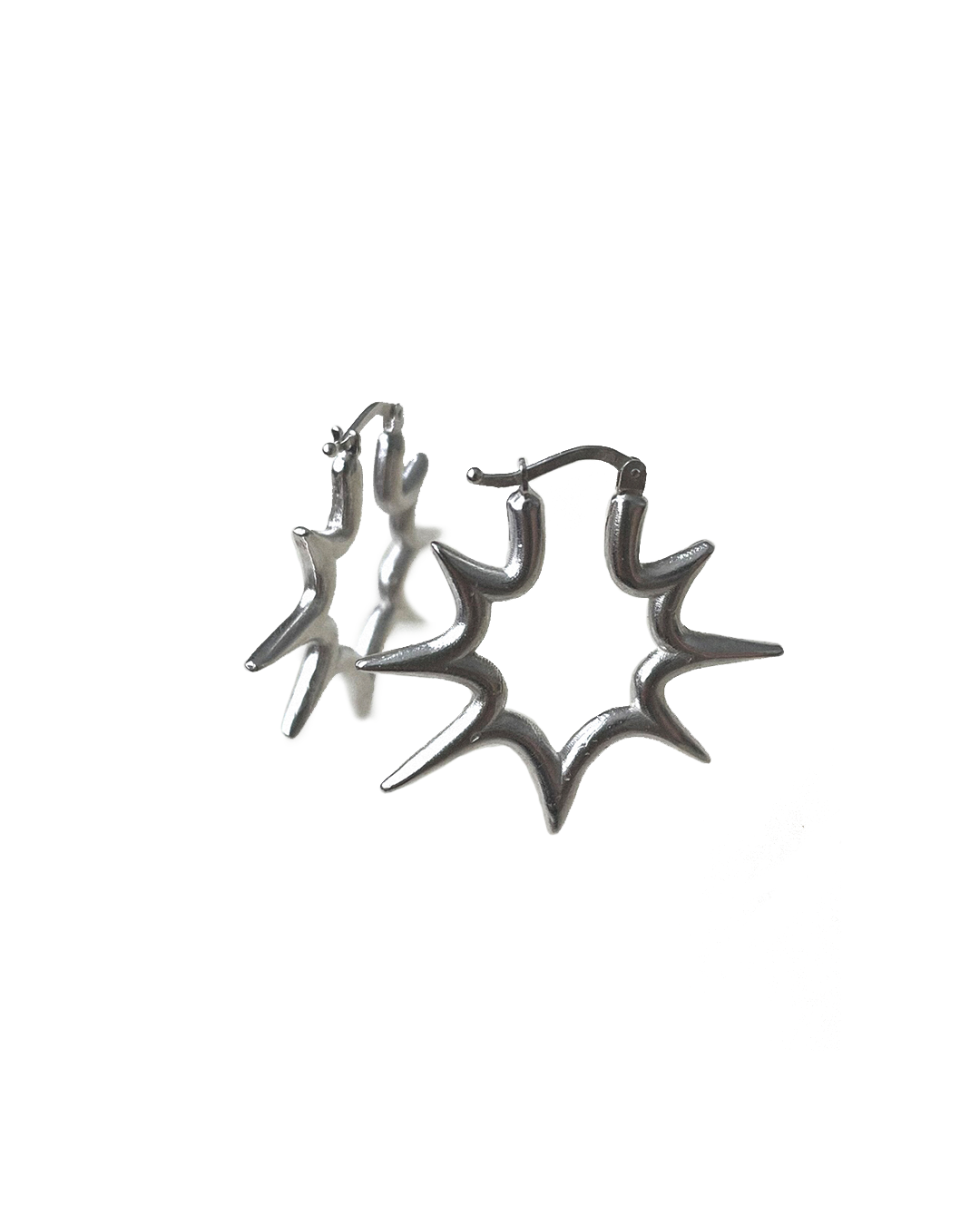 Judit Cuadros handmade silver earrings